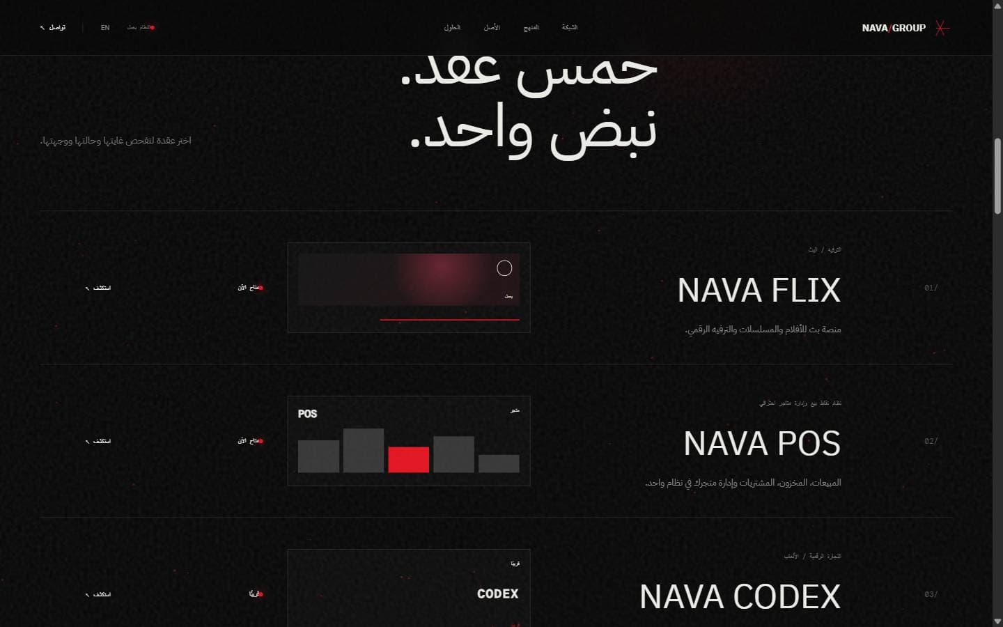 شبكة منتجات NAVA GROUP العامة